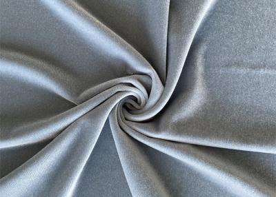 China Color modificado para requisitos particulares tela brillante de encargo del terciopelo del hielo de Spandex del vestido en venta
