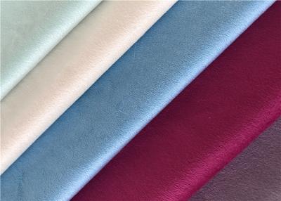 China Bürstete Polyester-Veloursleder-Gewebe 100% Microfiber gestricktes Veloursleder-Gewebe für Kleidung zu verkaufen