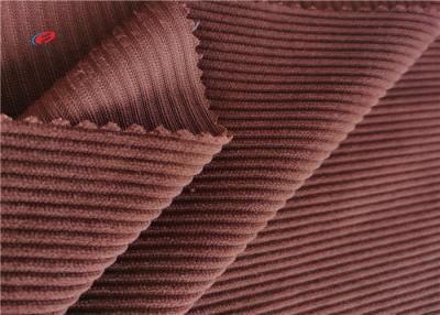 China warp Knitted Polyester Corduroy Fabric for Clothes for sale