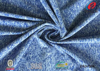 Chine La viscose de trame de rayonne de knit a balayé le type de sergé de tissu de Spandex de polyester pour le tissu de yoga à vendre