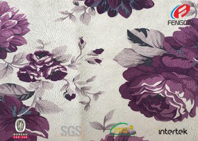 China logotipo de encargo de la tela de tapicería del terciopelo del sofá de la muselina de la quemadura 300gsm imprimible en venta