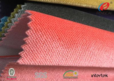 China 75 DTY alisan pálido - paño rosado del terciopelo de la tela de tapicería del terciopelo para el sofá en venta