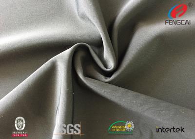 China A tela de nylon do spandex do estiramento alto brilhante de Oeko Tex 100 para a forma veste-se à venda