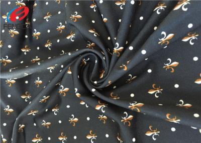 Chine Tissu de bout droit simple de manière du polyester 4 de Spandex, tissu imprimé de Lycra pour des troncs de natation à vendre