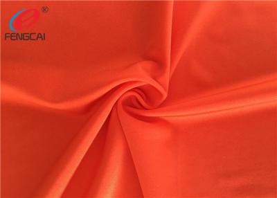 China Shrink - Resistant Polyester Spandex Fabric , Warp Knitting Stretch Fabric For Garment for sale