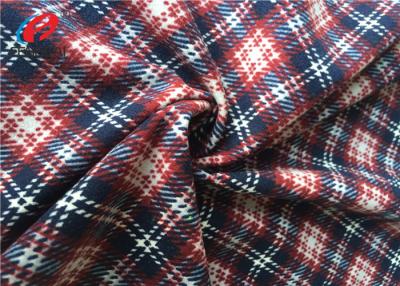 Chine Microfiber a imprimé le velours de coton imité par tissu de Knit de tricot de polyester pour la tapisserie d'ameublement à vendre