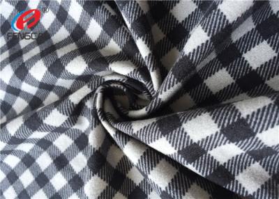 China Warp Knitted Imitation Cotton Fabric Polyester Tricot Knit Fabric For Garment for sale