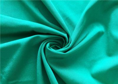 China Breathable Polyester Spandex Weft Knitted Fabric Swimwear Material 180cm Width for sale