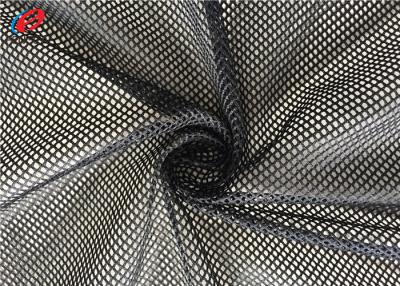 中国 注文色の大きい穴100%ポリエステル スポーツのメッシュ生地、袋のための通気性の網の織物の 販売のため