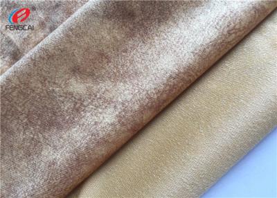 中国 100ポリエステル マイクロ羊毛のトリコットの生地の習慣によって染められるソファーのビロードの家具製造販売業生地 販売のため