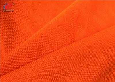 Cina Il tessuto fluorescente della saia del cotone del poliestere, modo tricotta il tessuto per l'uniforme in vendita