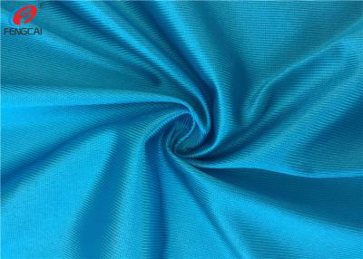 China 100 % Polyester Tricot Knit Fabric For Garments , Dazzle Shining Sports Fabric for sale