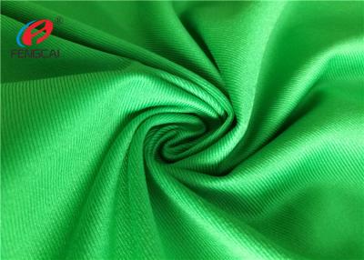 China Waterproof Green Polyester Brushed Tricot Fabric Lining Fabric For Garment for sale