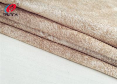 China VELOURSLEDER-Polyester-Gewebe des wasserdichtes Kleid100 Mikrofür Jacke, kundengebundene Farbe zu verkaufen