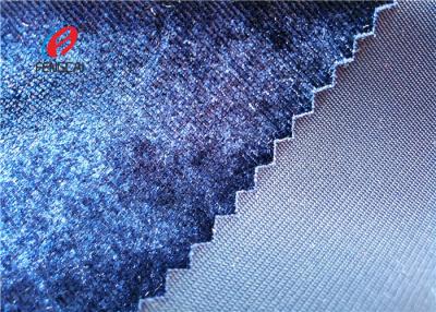 China Korean Micro Velvet 9000 Fabric , Ice Flower Fabric For Dress Decorator for sale