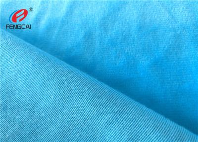China 100% Plush Blue Velvet Upholstery Fabric For Car Seat / Sofa Cover / Toy for sale