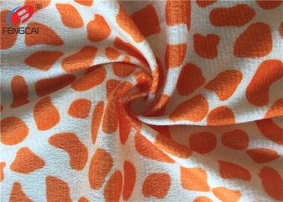 Chine Tissu imprimé de velours de polyester de la fourrure 100 % de Faux, larme - tissu résistant de Velboa de peluche à vendre