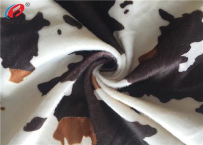 China Animal Skin  Print 100 % Polyester Velvet Fabric Sofa Cover Textile Material for sale