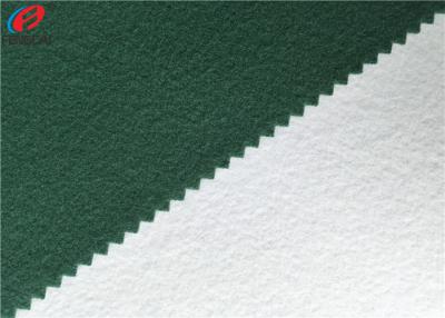 China Polyester Tricot Fleece Fabric Warp Knitting Brushed School Uniform Material for sale
