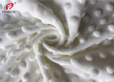 Chine Polyester 100% d'Oeko Tex Minky mou superbe Dot Minky Plush Fabric à vendre