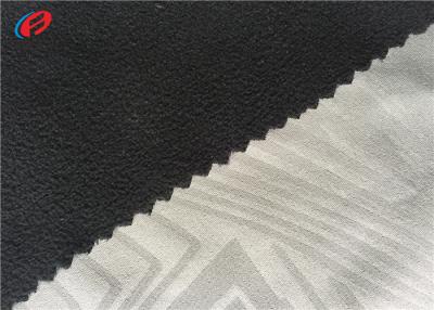 Chine Tissu composé de la laine polaire TPU de polyester enduit chaud de tissu pour l'hiver Colth à vendre