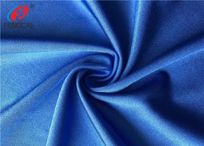 China Blue Colour Swimwear Fabric 80 Nylon 20 Spandex Fabric For Sports for sale