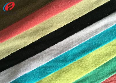 China 100% Polyester Tricot Knit Fabric One Side Brushed Pearl Velvet Fabric For Pillow for sale