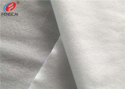 China Uso cepillado lado 100% de la tela del terciopelo del lazo de la tela una del punto del poliéster para la guarnición del sofá en venta