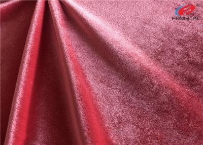 Chine La couleur adaptée aux besoins du client a balayé le tissu de velours de bout droit de tissu de velours de Spandex de polyester à vendre