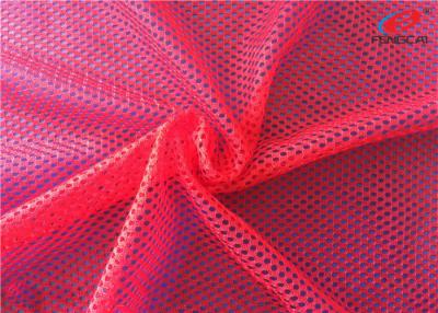 Китай Подгонянная ткань полиэстера сетки спорт отверстия Книт большая для одежды женщин продается