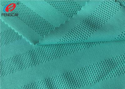 Chine Le Spandex de polyester a barré le tissu net de puissance du tissu de maille de sports 180GSM à vendre