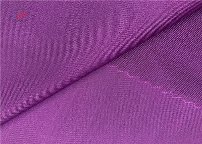China Purple Smooth Hand feel 210gsm 80 Polyester 20 Spandex Fabric For Yoga Leggings for sale