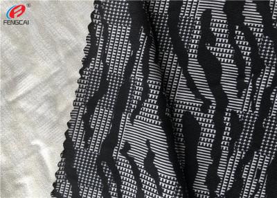 China Printed 4 Way Lycra Stretch Knit Fabric 90% Polyester 10% Spandex For Leggings for sale