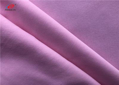China Red 95 Polyester 5 Spandex Fabric Stretch , Poly Spandex Knit Fabric For Yoga Cloth for sale
