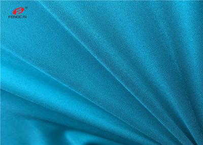 Cina Tessuto elastico smussato di Lycra dell'elastam del nylon 8% del tessuto 92% della biancheria del turchese tricottato filo di ordito in vendita