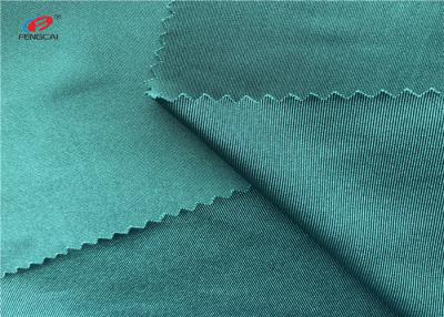China Warp Knit Dyed Polyester Spandex Plain Fabric Champagne Swimwear Spandex Jersey Fabric for sale