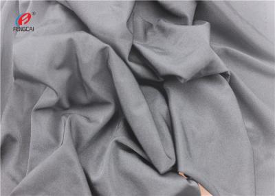 중국 내복 수영복 요가 직물을 위한 나일론 스판덱스 직물이 반 둔한 색깔 200gsm 날실에 의하여 뜨개질을 했습니다 판매용