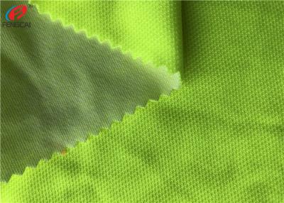China Tela alta reflexiva da visibilidade da tela do material fluorescente do algodão do poliéster à venda