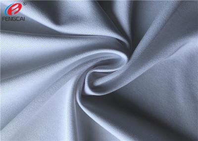 China Tela de nylon de confecção de malhas do Spandex do estiramento branco contínuo de Lycra para o roupa interior à venda
