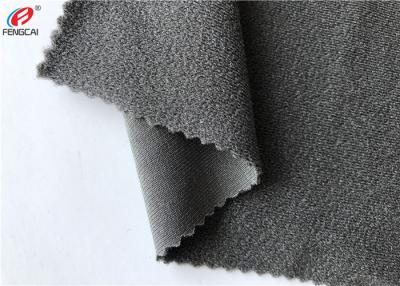 China Shiny 92% Nylon 8% Spandex OK Fabric Tricot Brush Loop Fabric Garment Use for sale