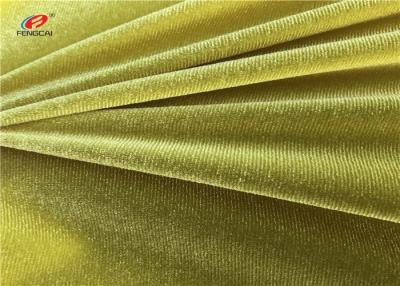 Chine 200 le velours mou Velboa de tapisserie d'ameublement de Spandex du polyester 7 de GSM 93 pour la robe joue la couverture à vendre