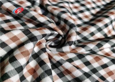 China Impresión de encargo de la ropa de la tela del punto del punto del poliéster de la deformación 180-220gsm en venta