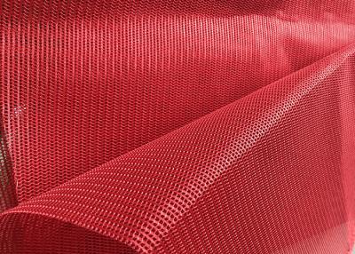 China Warp Knitted Sports Mesh Fabric Hard Feel Mesh For Chair And Hat for sale