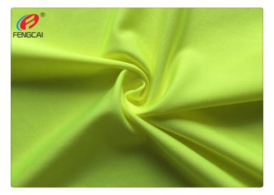 China Swimwear Glanzende 83 Polyester 17 Spandex-Stof 4 Gerecycleerde Manierrek Te koop