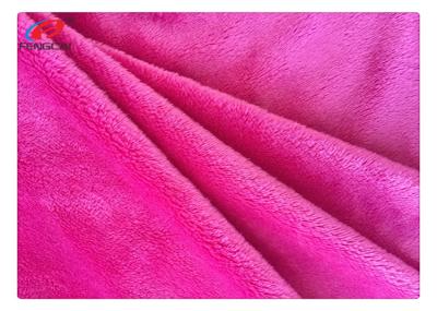 China Polyester Spandex Elastic Velvet Fabric Warp Knitted For Dress for sale