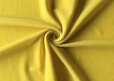 Chine Tissu brillant de velours de bout droit de polyester de Spandex de velours de chaîne faite sur commande de tissu pour la robe à vendre