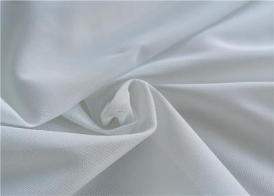 Chine Tissu 100% blanc de bannière de drapeau du polyester 100gsm d'épaisseur à vendre