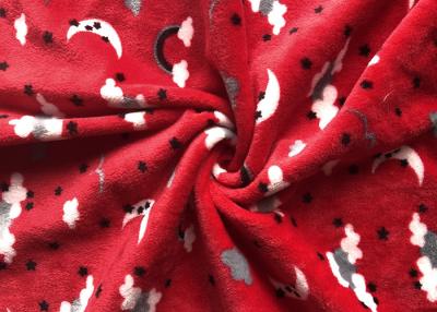 Chine Double tissu latéral de velours de Spandex du polyester 5% de la couverture 95% d'hiver à vendre