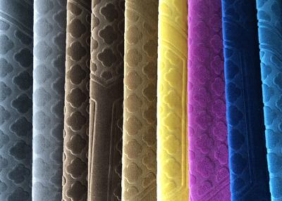 China Print Solid Sofa Holland Velvet Fabric 300gsm Embossed Velvet Upholstery for sale