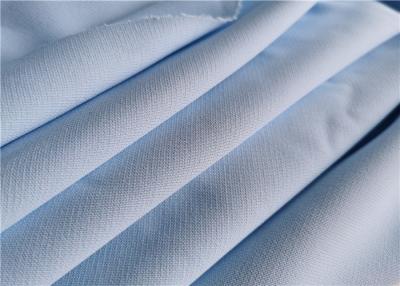 China Knitted 160cm Polyester Twill Fabric For Medical Work Wear for sale